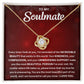 Most Beautiful Part Of My World - Love Knot Necklace For Soulmate For Christmas