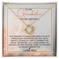 Pillar Of Strength - Love Knot Necklace For Grandma On My Wedding