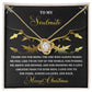 Top Of The World - Love Knot Necklace For Soulmate For Christmas
