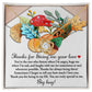 Big Hug - Love Knot Necklace For Thanksgiving