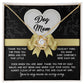 My Mom In Every Way - Love Knot Necklace For Dog Mom
