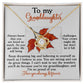 Keep Dreaming Big - Love Knot Necklace For Granddaughter