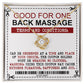 Back Massage Coupon - Love Knot Necklace For Wife