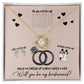 Be My Bridesmaid - Love Knot Necklace For Bridesmaid