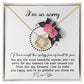 Make You Happy - Love Knot Apology Necklace