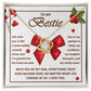 Life With You - Love Knot Necklace For Bestie For Christmas