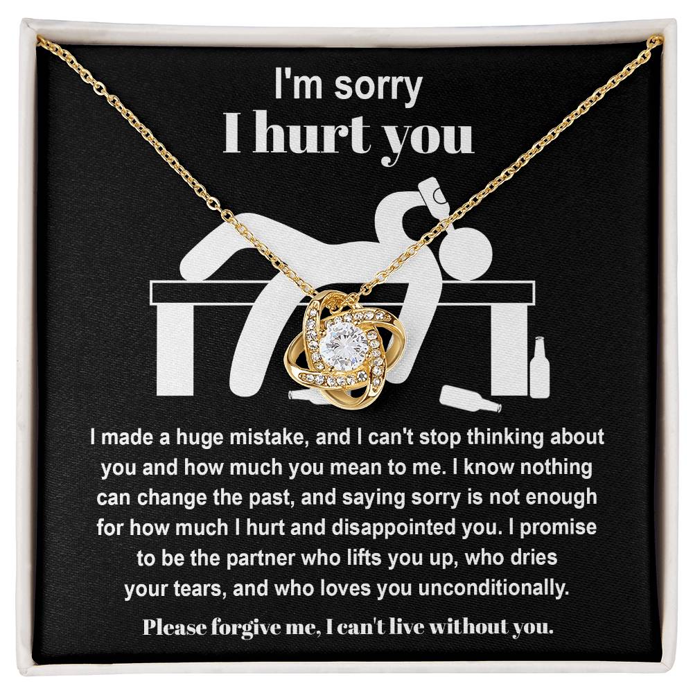 Huge Mistake - Love Knot Apology Necklace