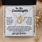 Never Give Up On Your Dreams - Love Knot Necklace For Granddaughter
