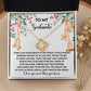 No Other Person - Love Knot Necklace For Soulmate For Christmas