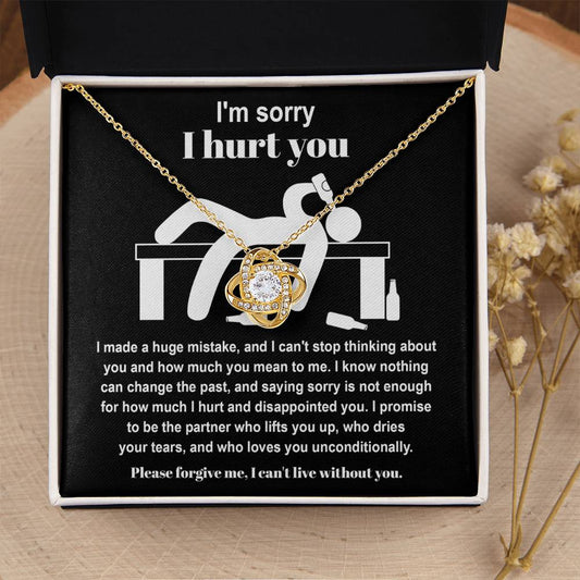 Huge Mistake - Love Knot Apology Necklace