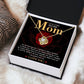 For All That You Are - Love Knot Necklace For Bonus Mom