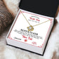 From The Desk Of Santa Claus - Love Knot Necklace For Her For Christmas