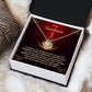 You Must Be An Angel - Love Knot Necklace For Soulmate For Christmas