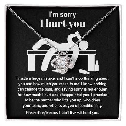 Huge Mistake - Love Knot Apology Necklace