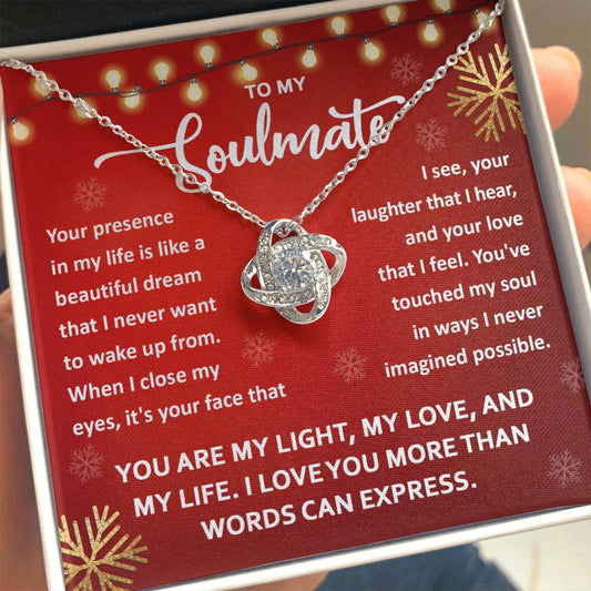 Beautiful Dream - Love Knot Necklace For Soulmate For Christmas