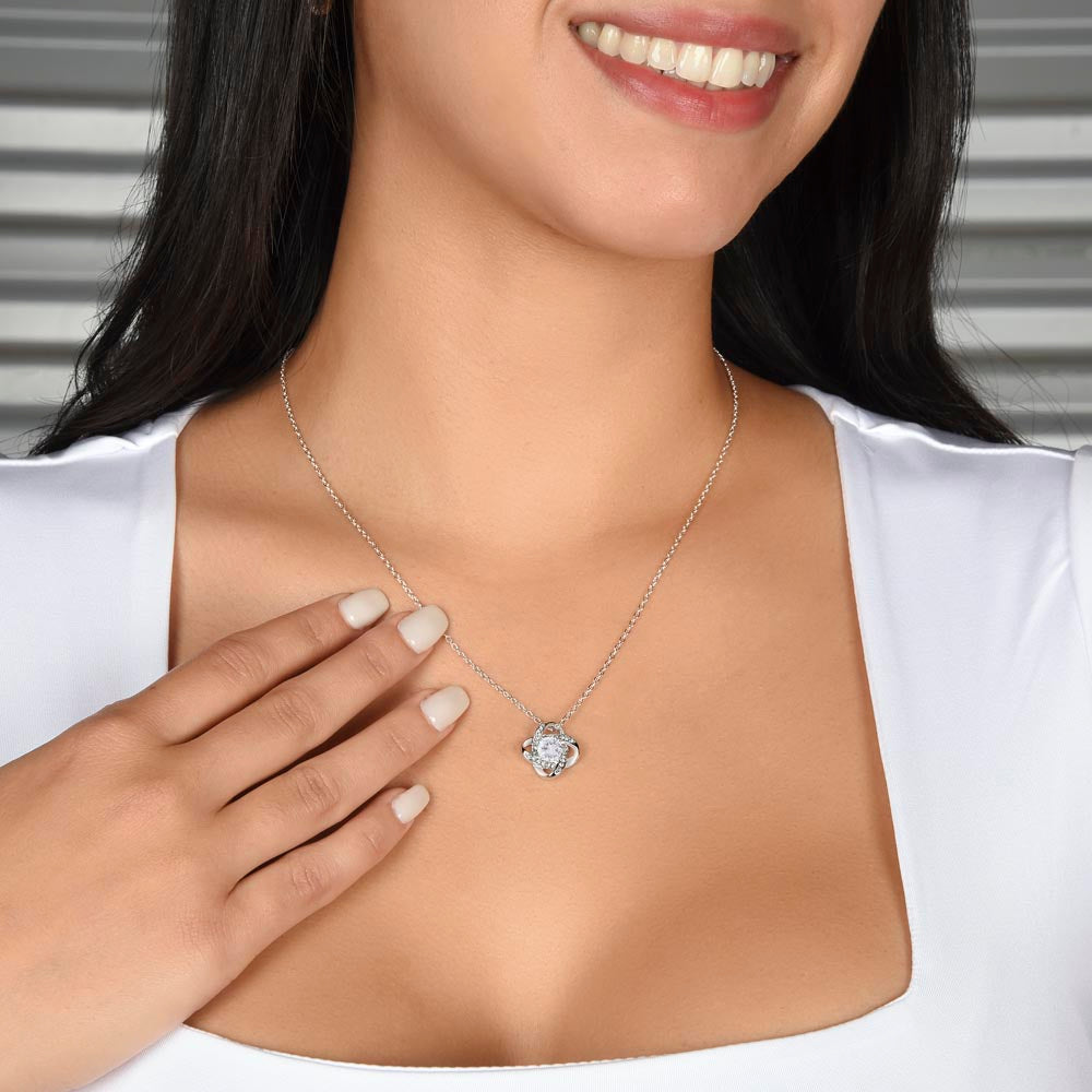 Redeem Your Winnings - Love Knot Necklace For Bridesmaid