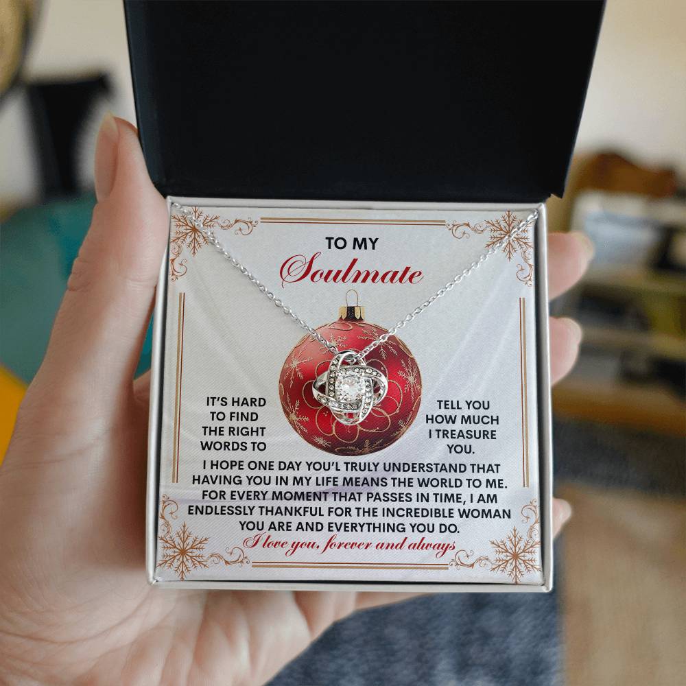 Incredible Woman - Love Knot Necklace For Soulmate For Christmas