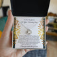 A Little Girl - Love Knot Necklace For Daughter On Wedding Day