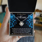 Gift Of You - Love Knot Necklace For Bonus Mom