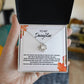 Find Your Light - Love Knot Necklace For Daughter