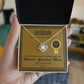 Certificate Of Achievement - Love Knot Necklace For Mom