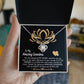 In My Heart - Love Knot Necklace For Grandma