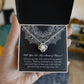 My Partner In Crime - Love Knot Necklace For Maid Of Honor