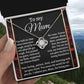 For All You Do - Love Knot Necklace For Mom