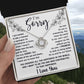 I'm Sorry - Love Knot Necklace For Her