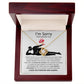 The Most Romantic Thing - Love Knot Apology Necklace