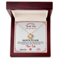 From The Desk Of Santa Claus - Love Knot Necklace For Her For Christmas