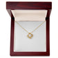 Heart Of Our Home - Love Knot Necklace For Soulmate For Christmas