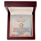 Pillar Of Strength - Love Knot Necklace For Grandma On My Wedding