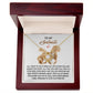 Making You Happy - Love Knot Necklace For Soulmate For Christmas