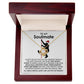 On Santa's Naughty List - Love Knot Necklace For Soulmate For Christmas
