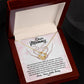 The Way I Say Hello - Love Knot Necklace For Mom-To-Be