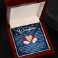 Like A Hand In A Glove - Love Knot Necklace For Daughter For Christmas