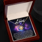 I Love You - Love Knot Necklace For Your Love