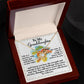 You Will Never Travel Alone - Love Knot Necklace For Granddaughter