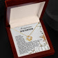 My Dreams For Tomorrow - Love Knot Necklace For Daughter