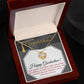The World Is Your Oyster - Love Knot Necklace For Graduate At Graduation