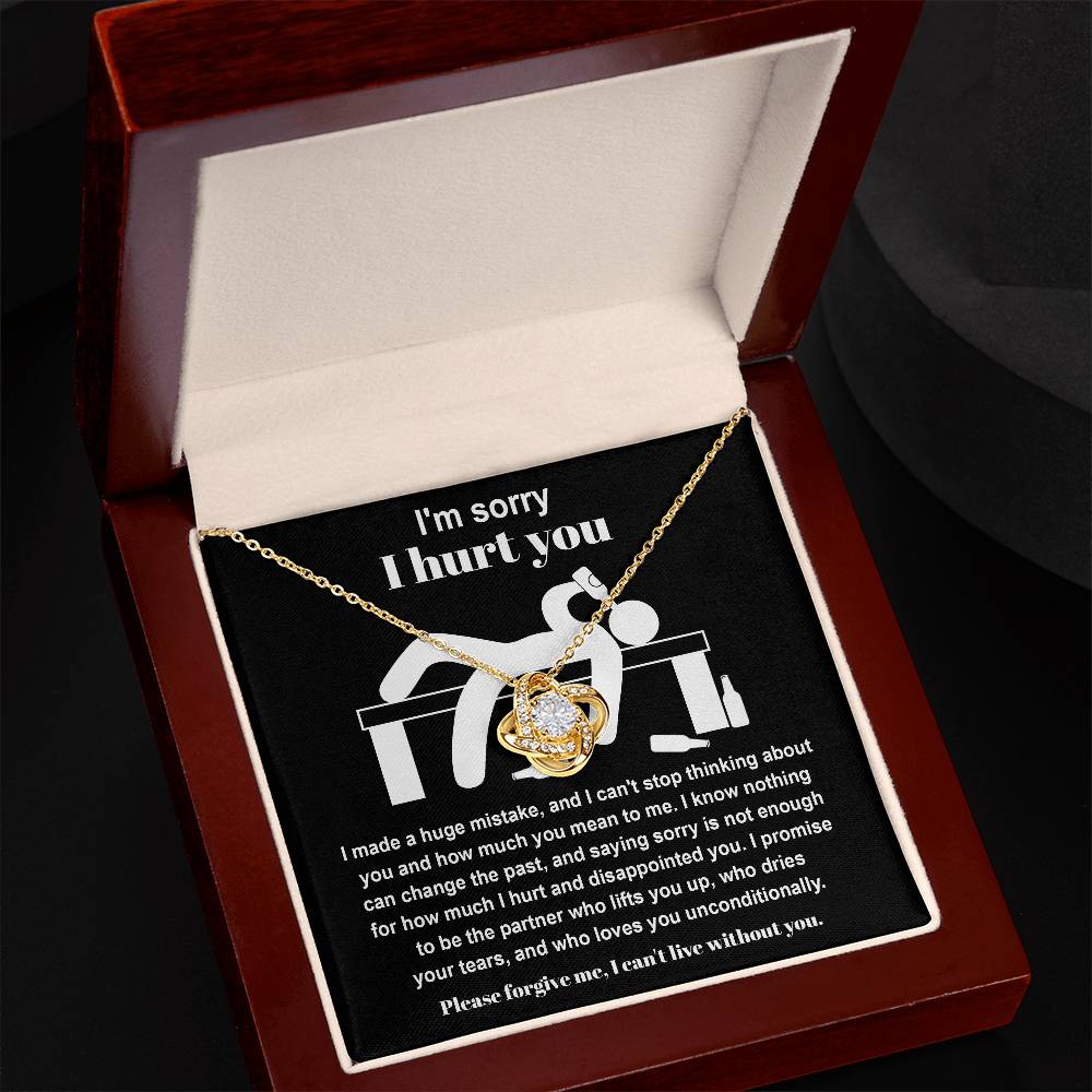 Huge Mistake - Love Knot Apology Necklace