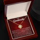 Most Beautiful Part Of My World - Love Knot Necklace For Soulmate For Christmas