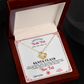 From The Desk Of Santa Claus - Love Knot Necklace For Her For Christmas