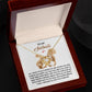 Making You Happy - Love Knot Necklace For Soulmate For Christmas