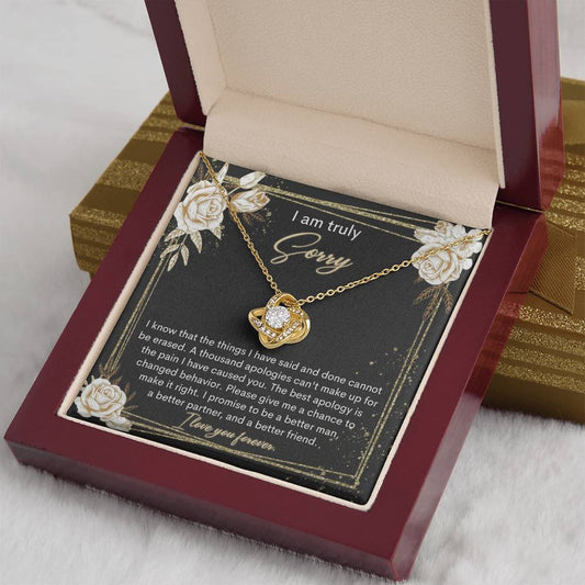 Best Apology - Love Knot Apology Necklace