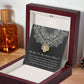 My Partner In Crime - Love Knot Necklace For Maid Of Honor