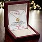From The Desk Of Santa Claus - Love Knot Necklace For Her For Christmas