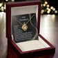 Into You - Love Knot Necklace For Soulmate For Christmas
