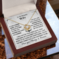 If I Had A Magic Genie - Love Knot Necklace For Wife